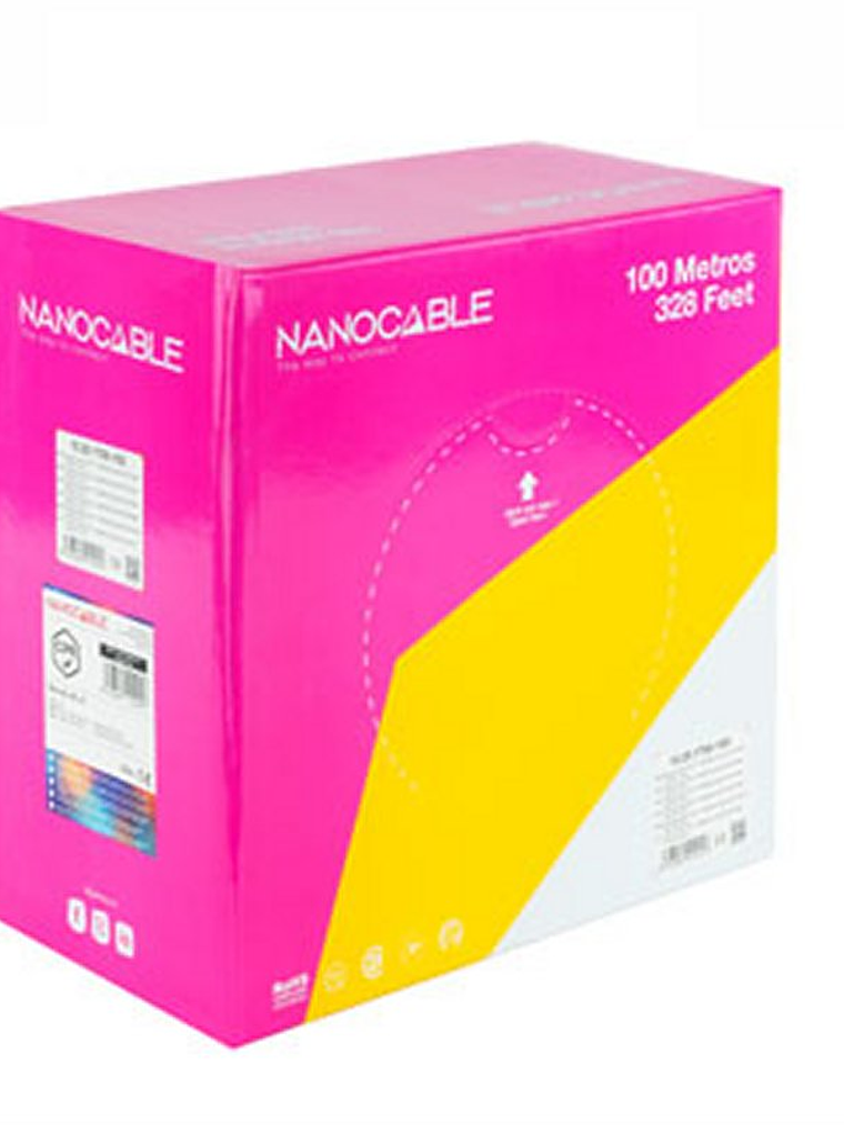 Nanocable Cable Red CAT7 CPR LSZH AWG23 100M 2