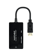 Nanocable Conversor DP a HDMI/DVI/VGA Negro 20 cm - Miniatura 4