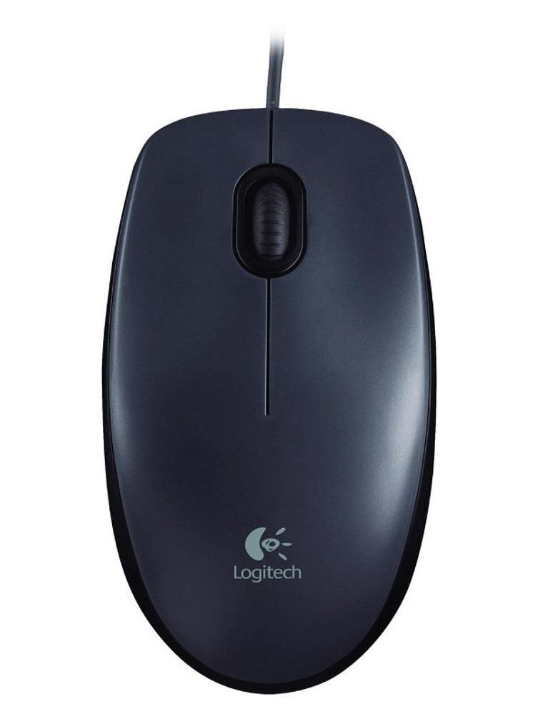 Logitech M90 ratón óptico 1000dpi USB negro 1