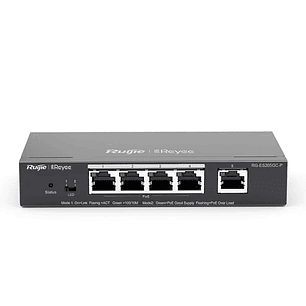 Reyee Switch 5xGb RJ45 (4 PoE/POE+) 54W Steel