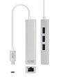 Nanocable Conversor USB-C Ethernet +3xUSB 3.0 - Miniatura 1