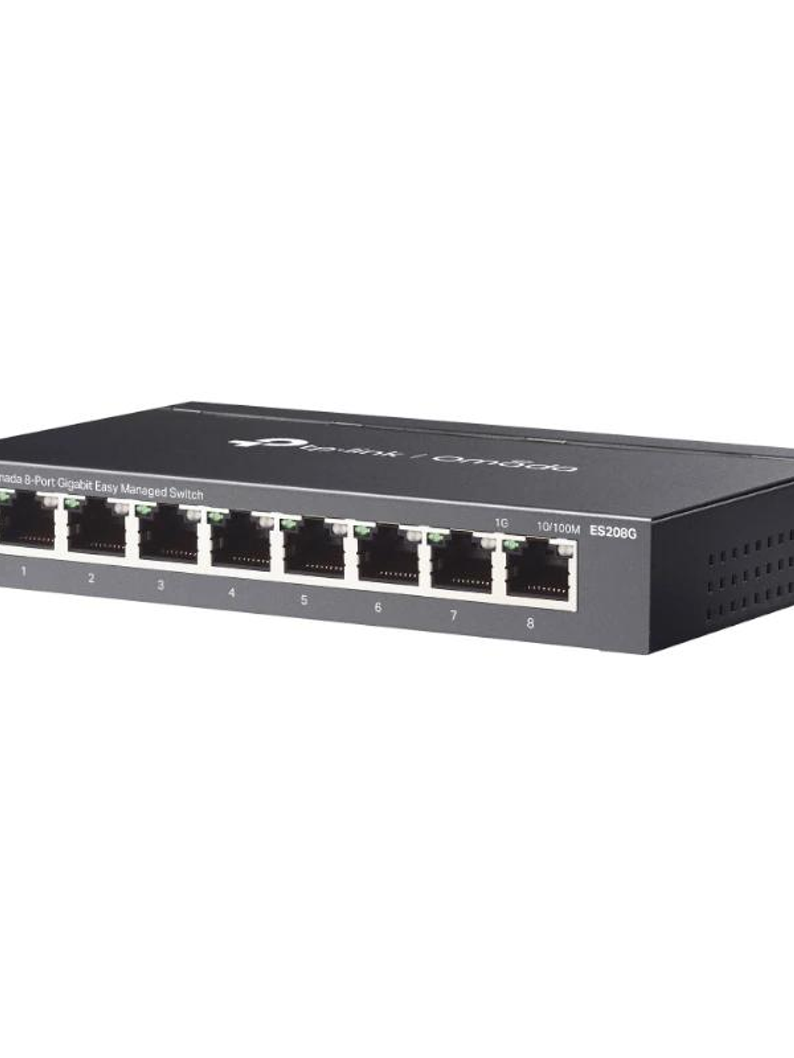 TP-Link ES208G Switch 8xGbE Acero Desktop 2