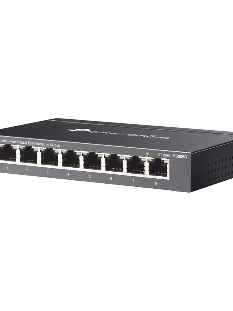TP-Link ES208G Switch 8xGbE Acero Desktop 2