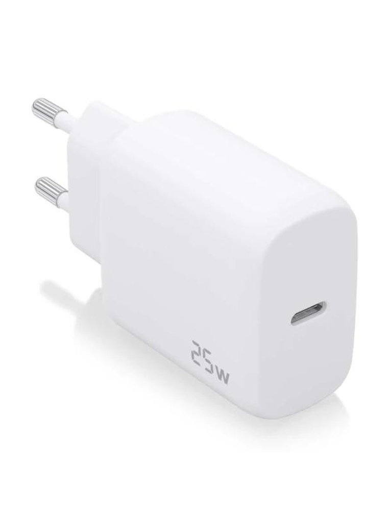 Aisens Cargador 25W USB-C PD3.0 1xUSB-C Blanco 1