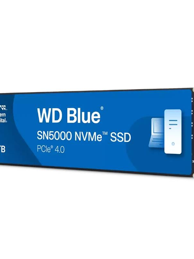WD Blue SN5000 WDS100T4B0E SSD 1TB NVMe Gen4 2