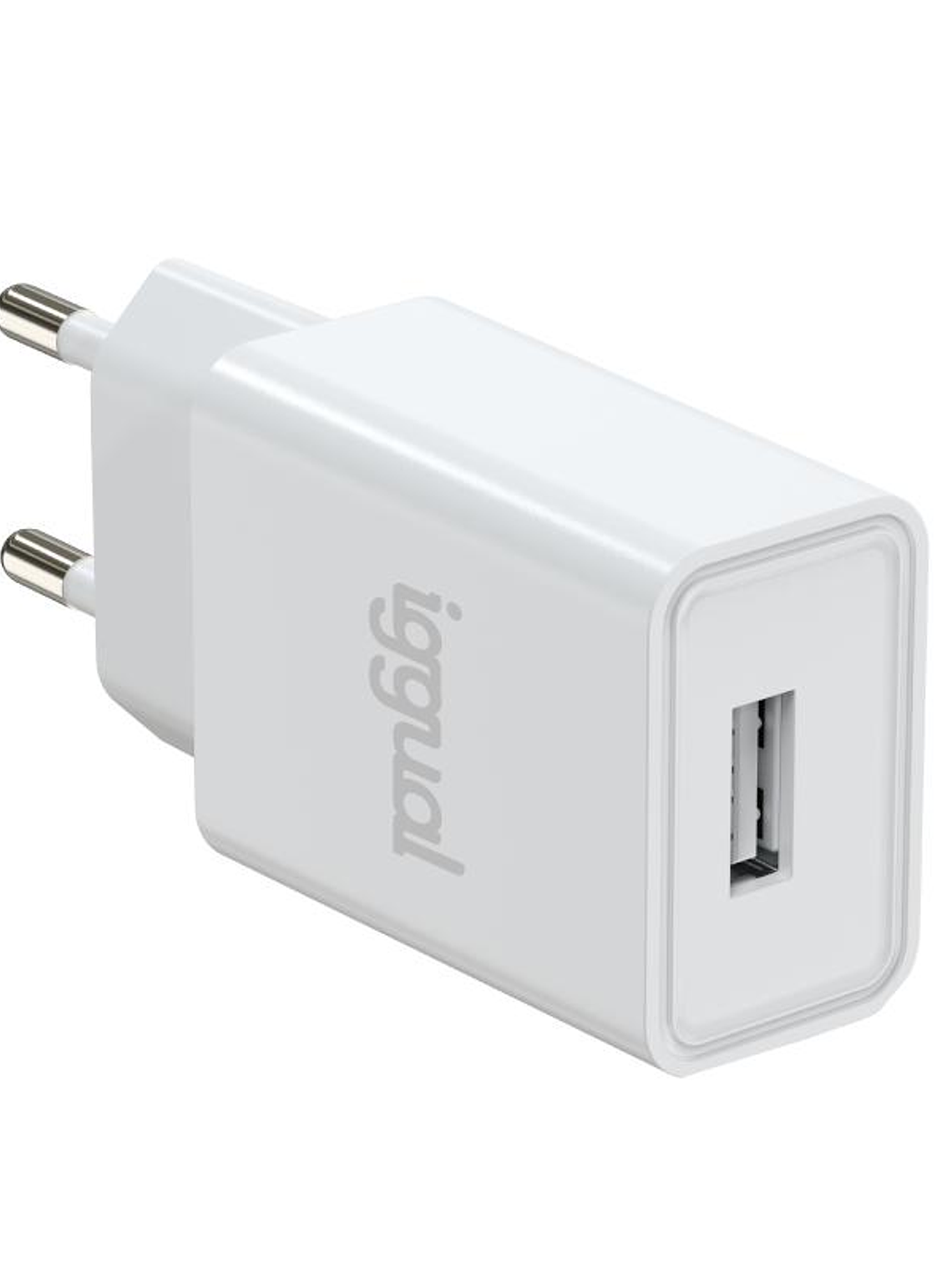 iggual Cargador de pared 1xUSB 5V/2A (10W) 2