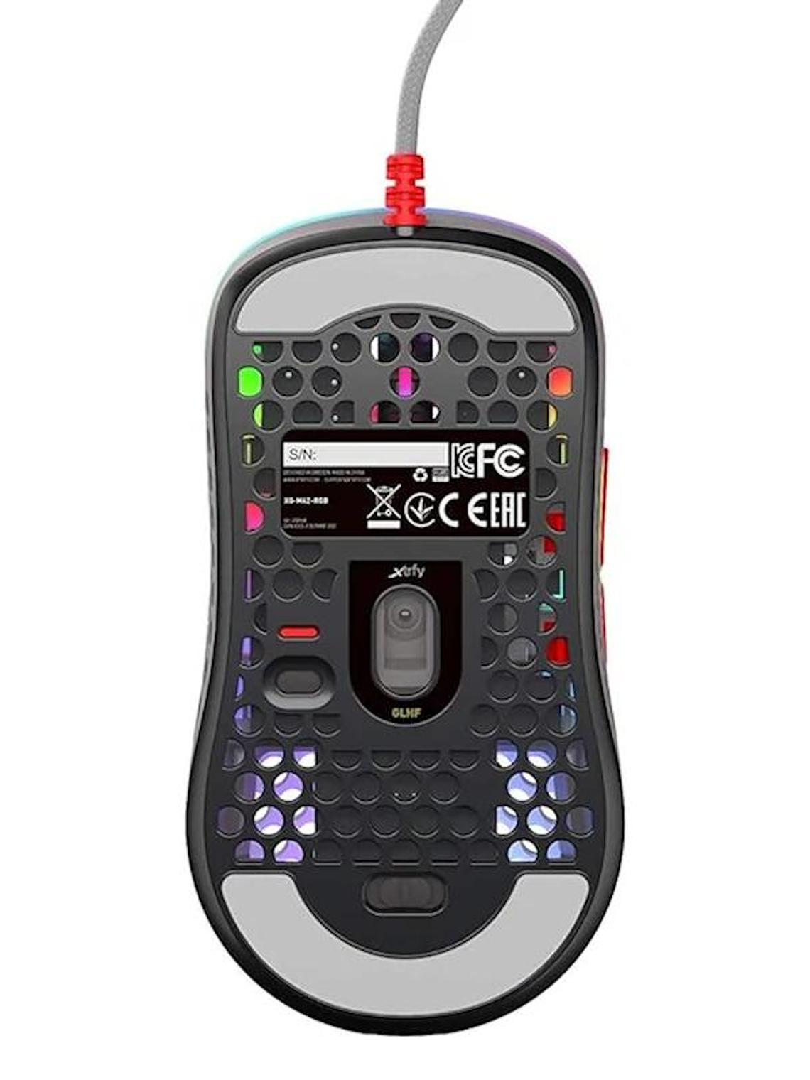 Cherry Xtrfy Ratón RGB 400-16.000 dpi USB Retro 4