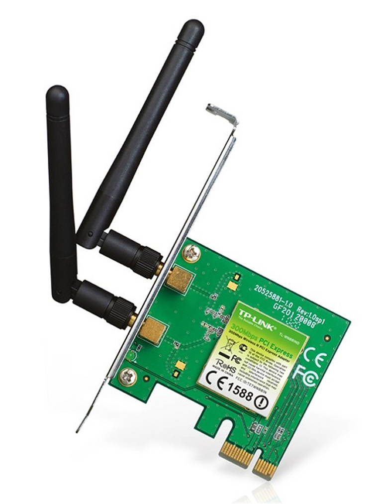 TP-LINK TL-WN881ND Tarjeta Red WiFi N300 PCI-E 1