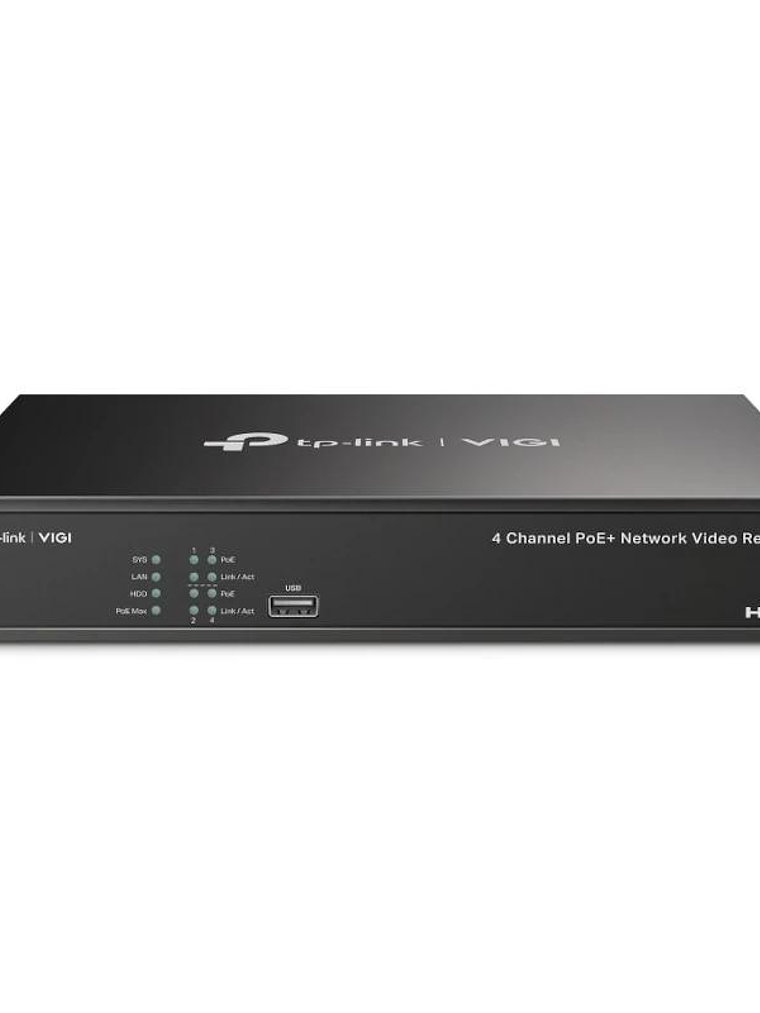 VIGI Grabador IP NVR1004H-4P Rack 01 HDD 04 C PoE 3