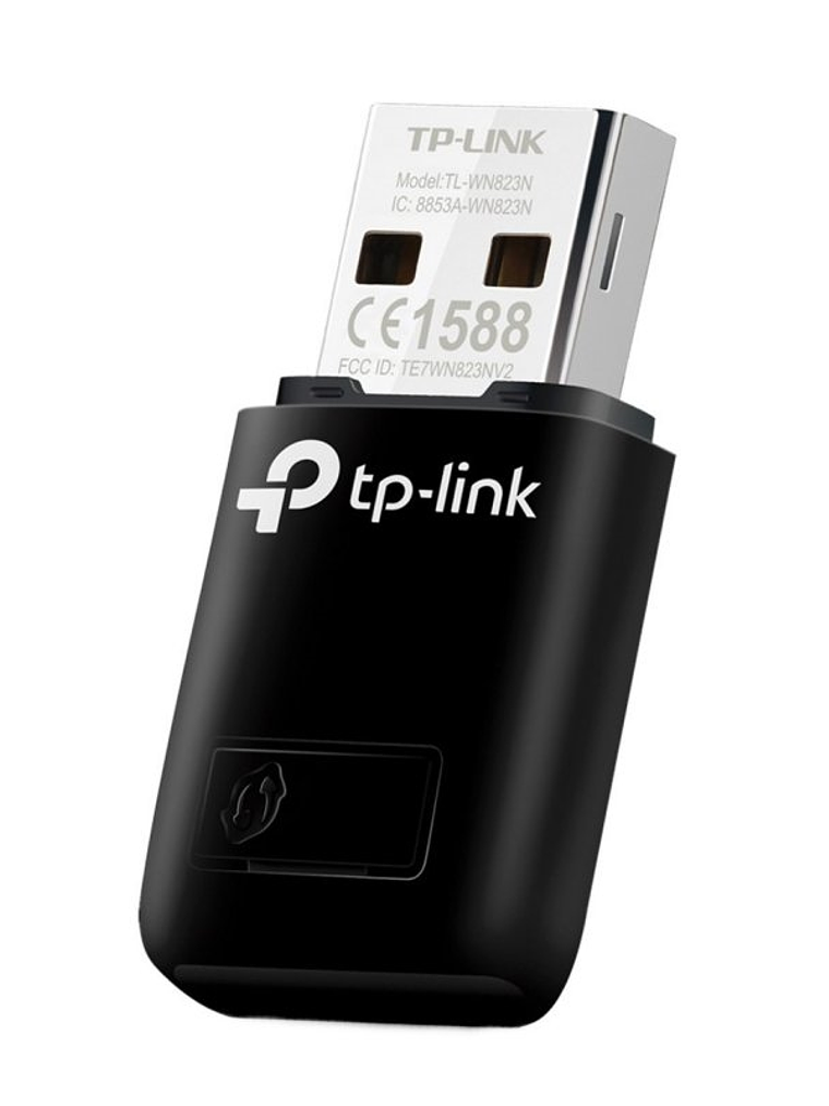 TP-LINK TL-WN823N Tarjeta Red WiFi N300 Nano USB 1