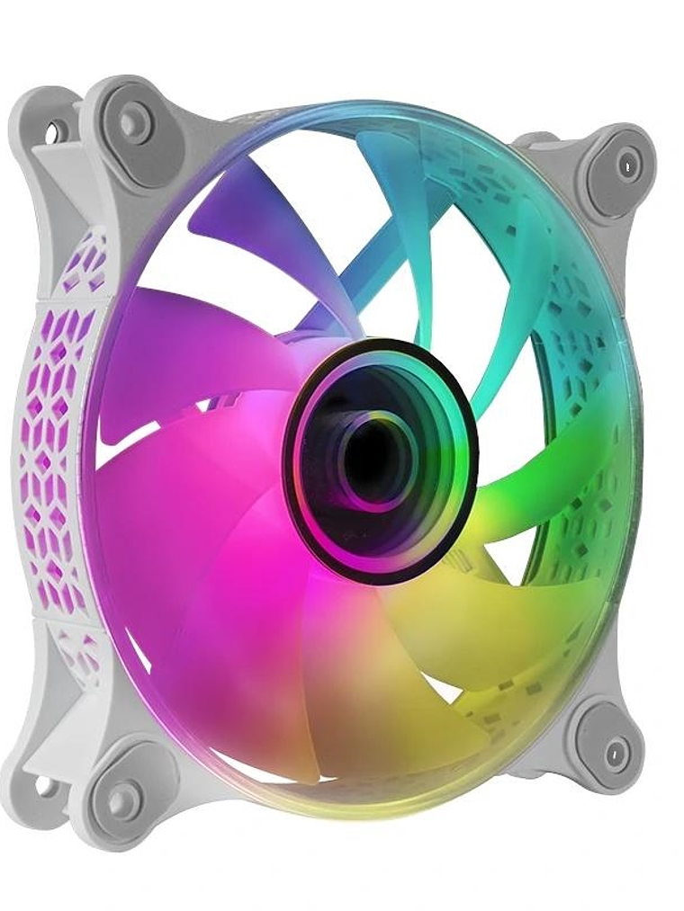 MARS GAMING Ventilador ARGB MF-3D White 1