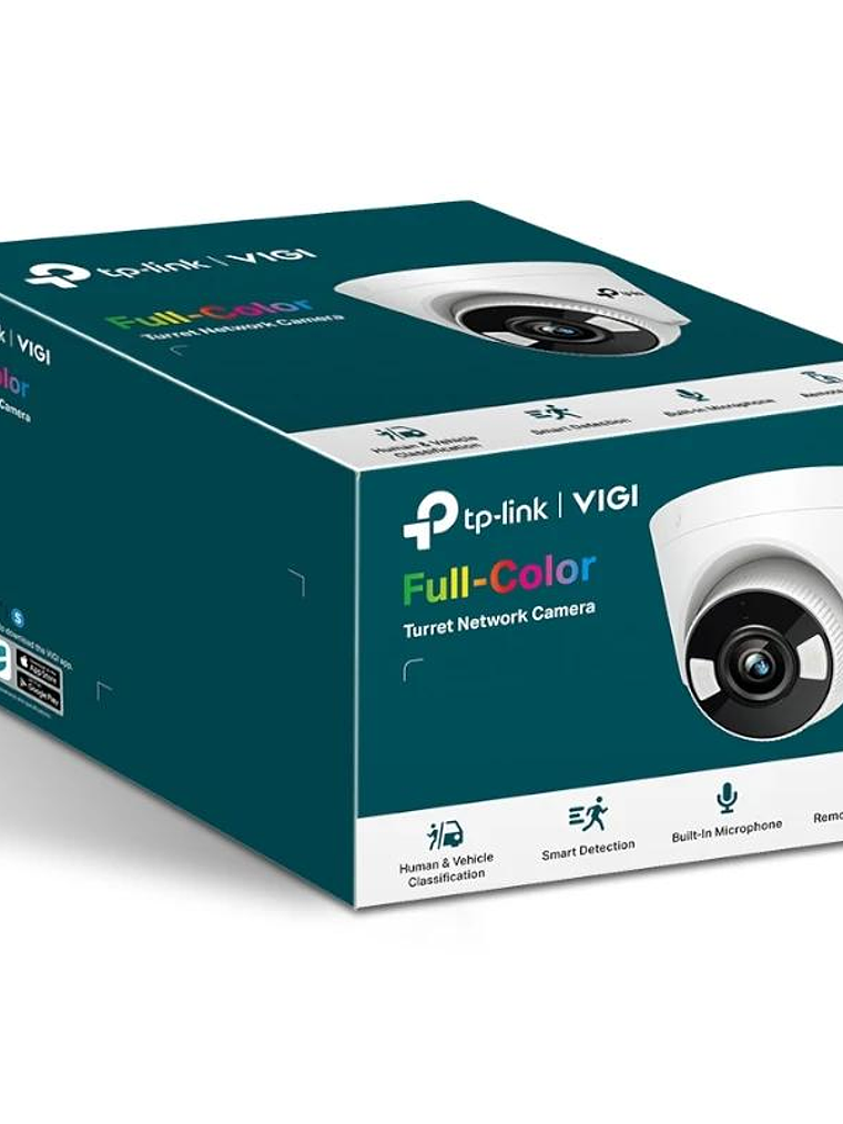 VIGI Cámara IP Turret C430 3MP Plástico Full-Color 3
