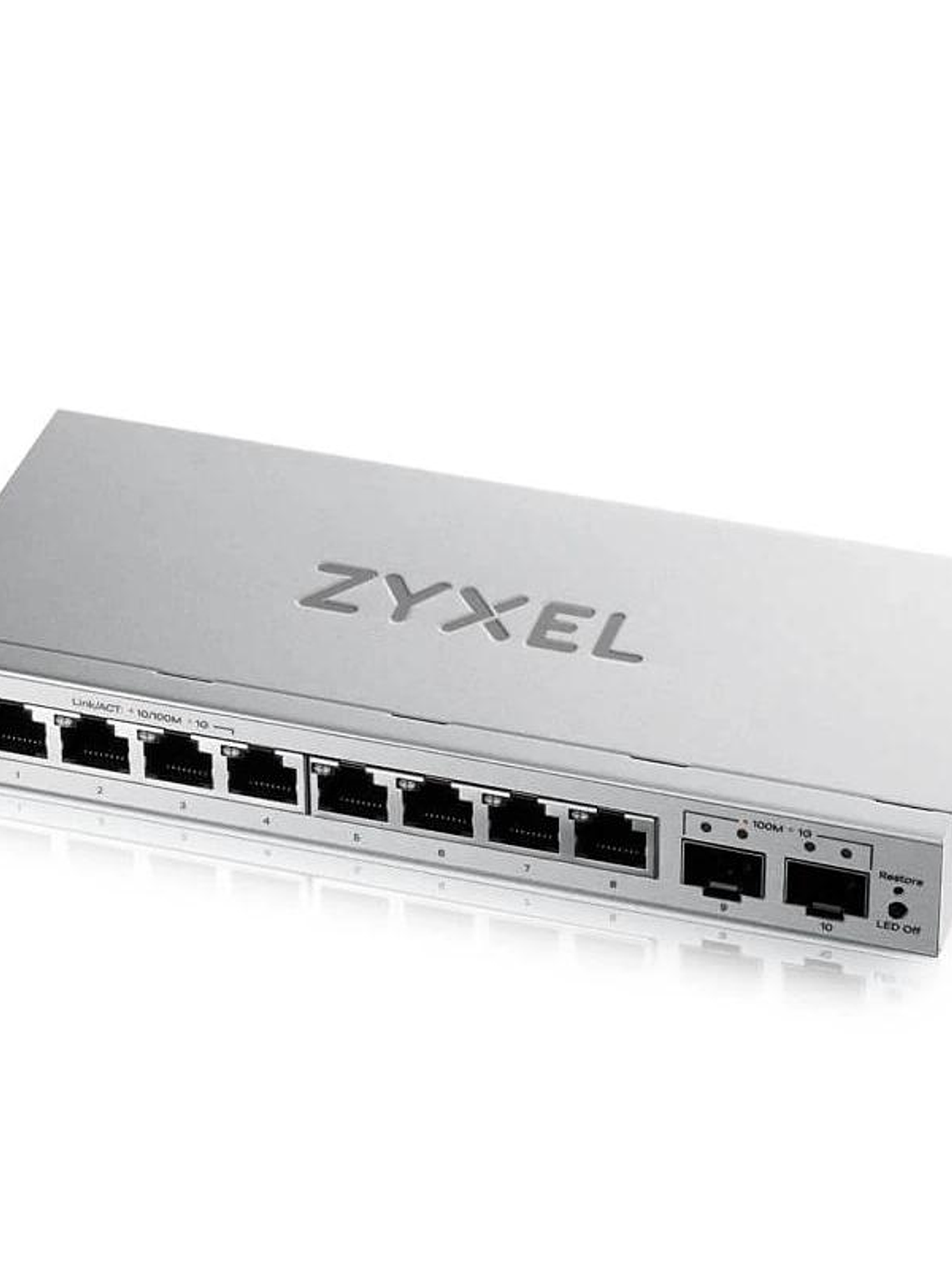 ZyXEL GS1200-10V3 Switch 8xGbE 2xSFP 1