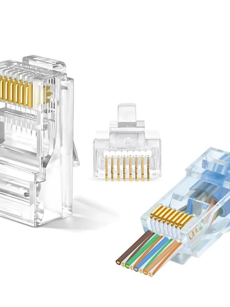 EWENT EASYCONNECT MODULAR CAT 6 U/UTP, 100pcs 2