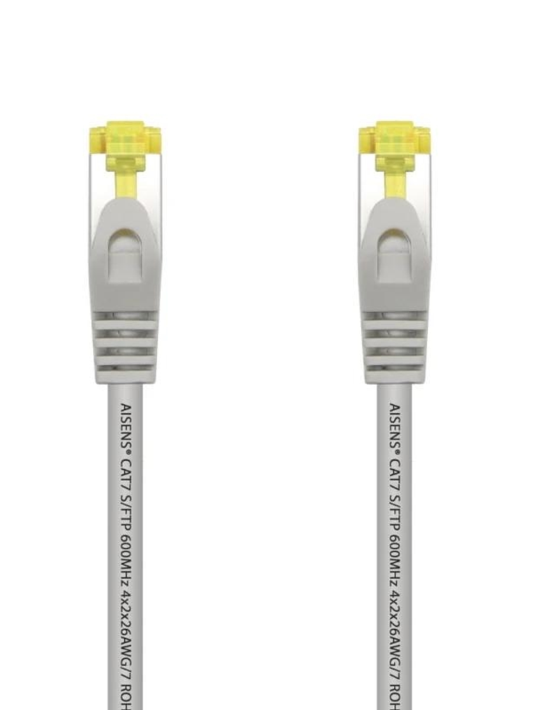 Aisens Cable RJ45 CAT.7 AWG26 gris 0.5m 1