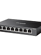 TP-Link ES208GP Switch 8xGbE PoE+ Acero Desktop - Miniatura 2