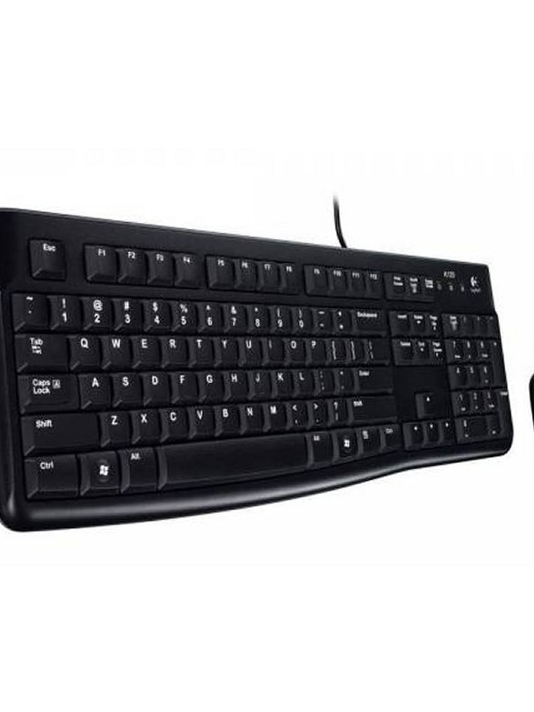 Logitech MK120 Teclado + Ratón óptico 1000dpi USB 2