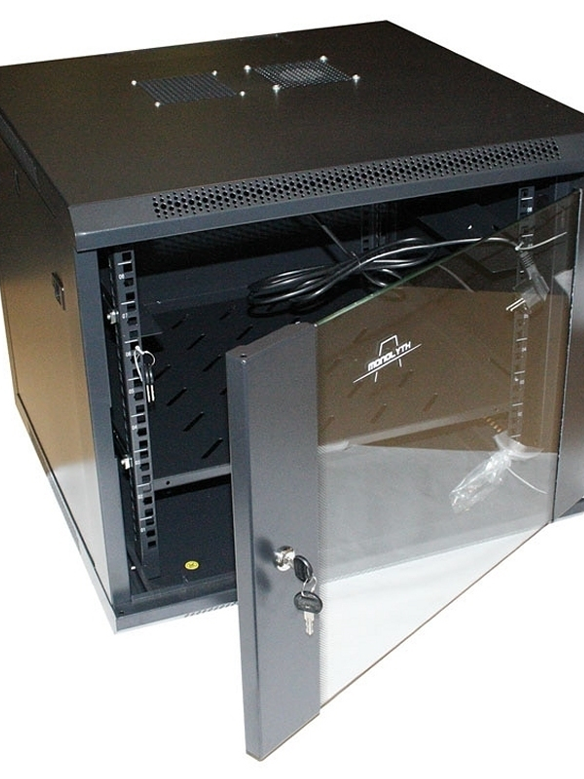 Monolyth Armario Mural 12U SH6612 600X600 1F-1V-2L 1