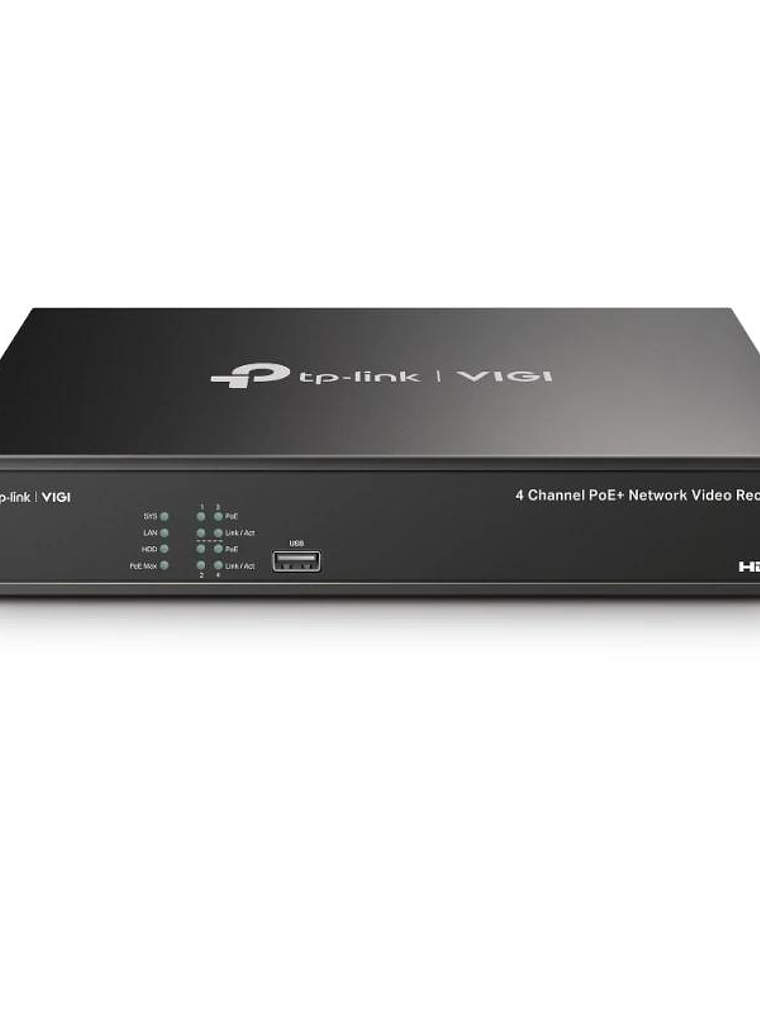 VIGI Grabador IP NVR1004H-4P-2TB Rack 01 HDD 04 C 2
