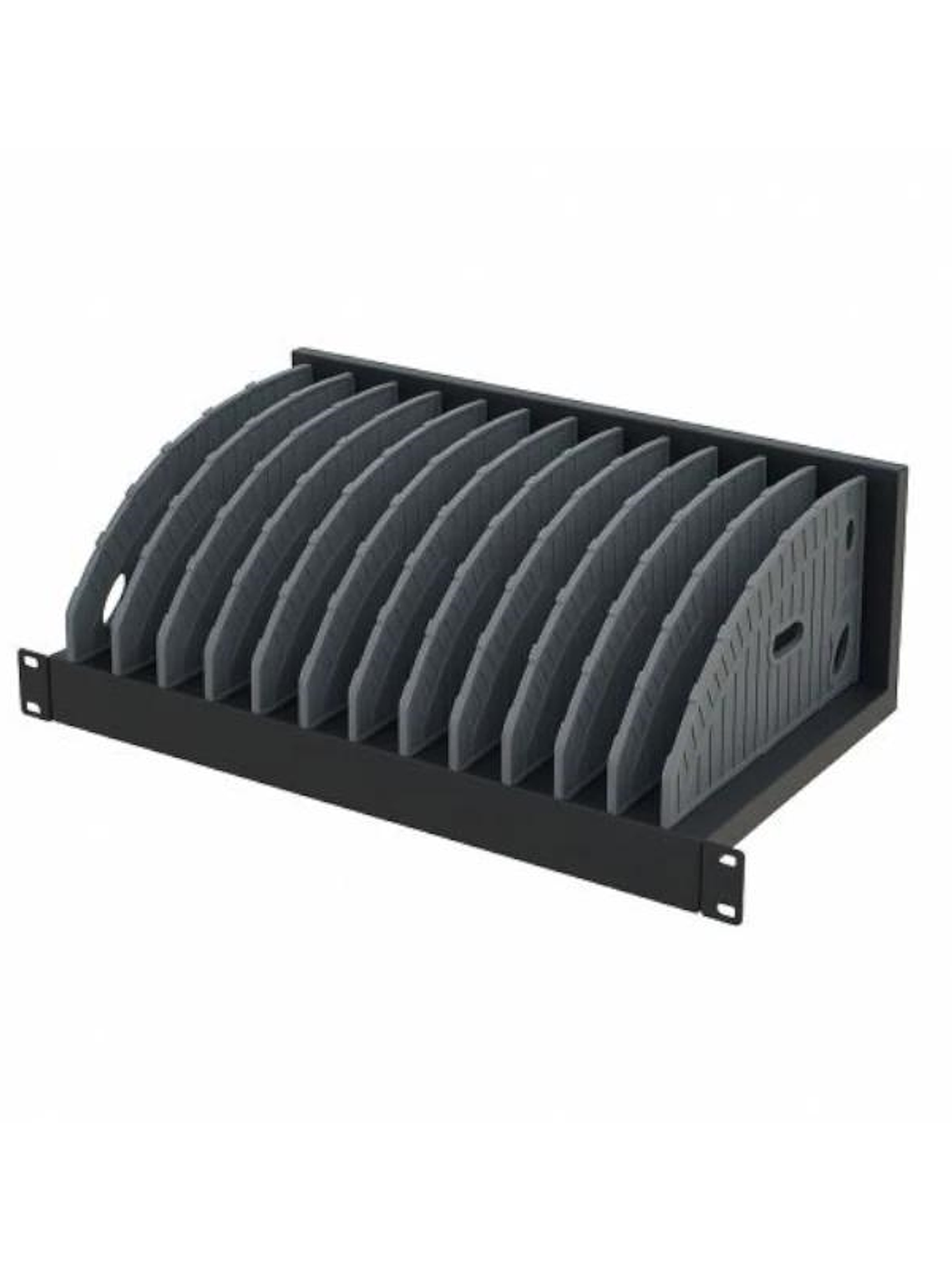 Ewent Bandeja 12 Ranuras Dispositivos RACK 19