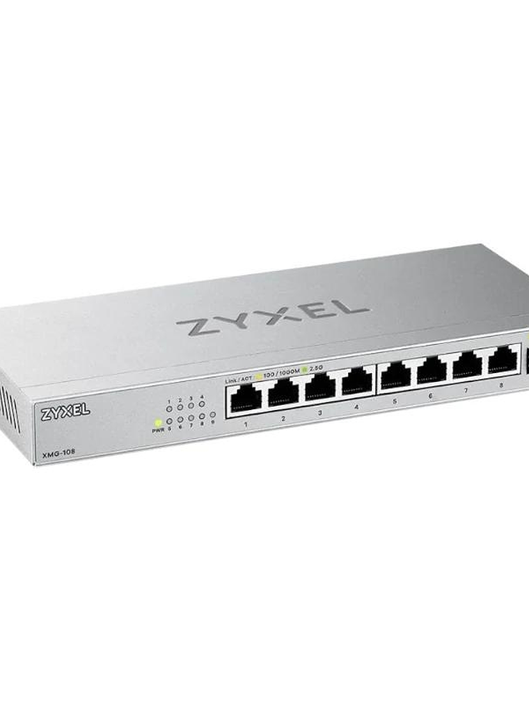 Zyxel XMG-108 Switch 8x2,5G 1xSFP+ Desktop 1