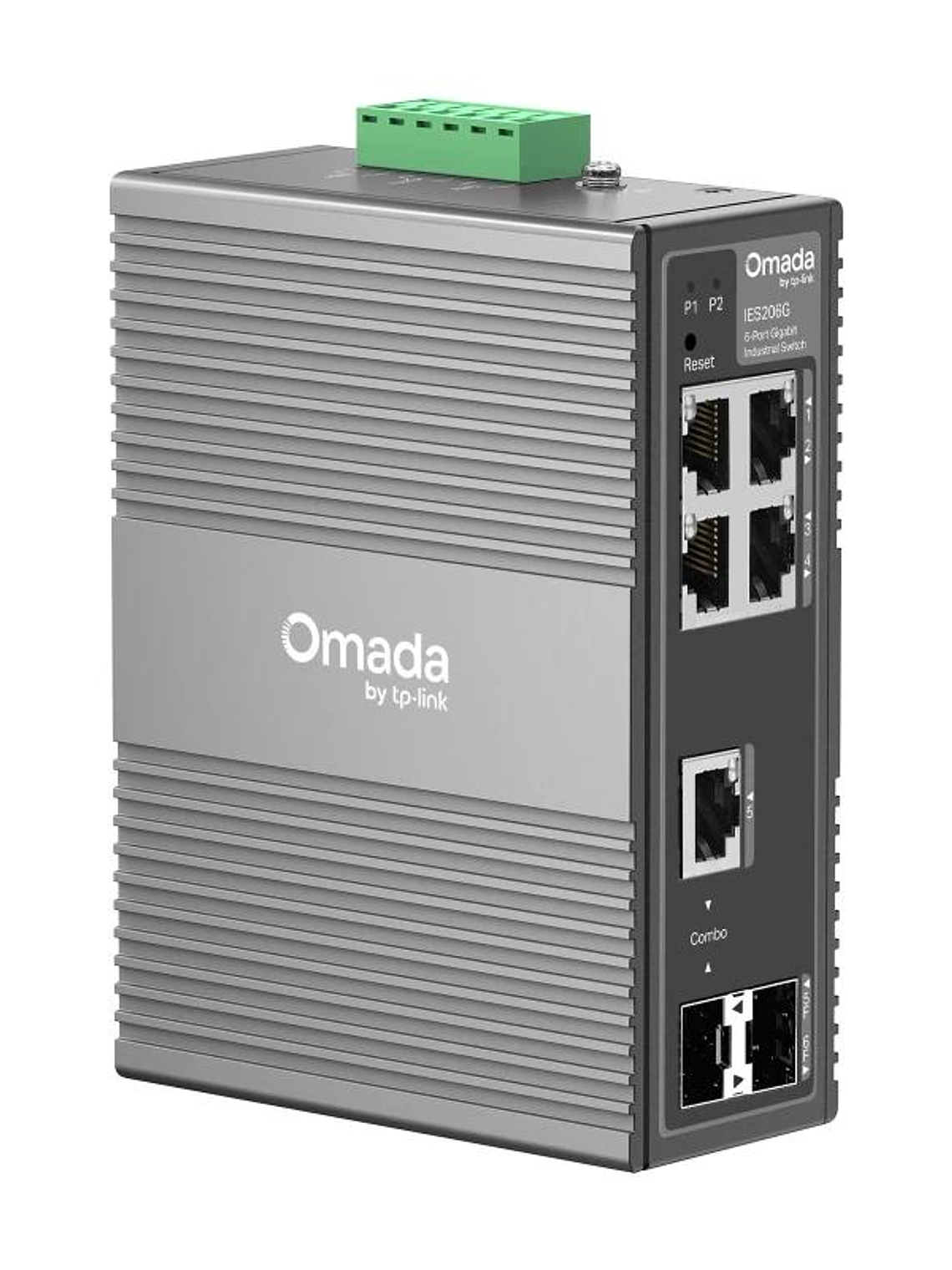 TP-Link IES206G Switch Industrial 4xG 1xSFP 1xC 2