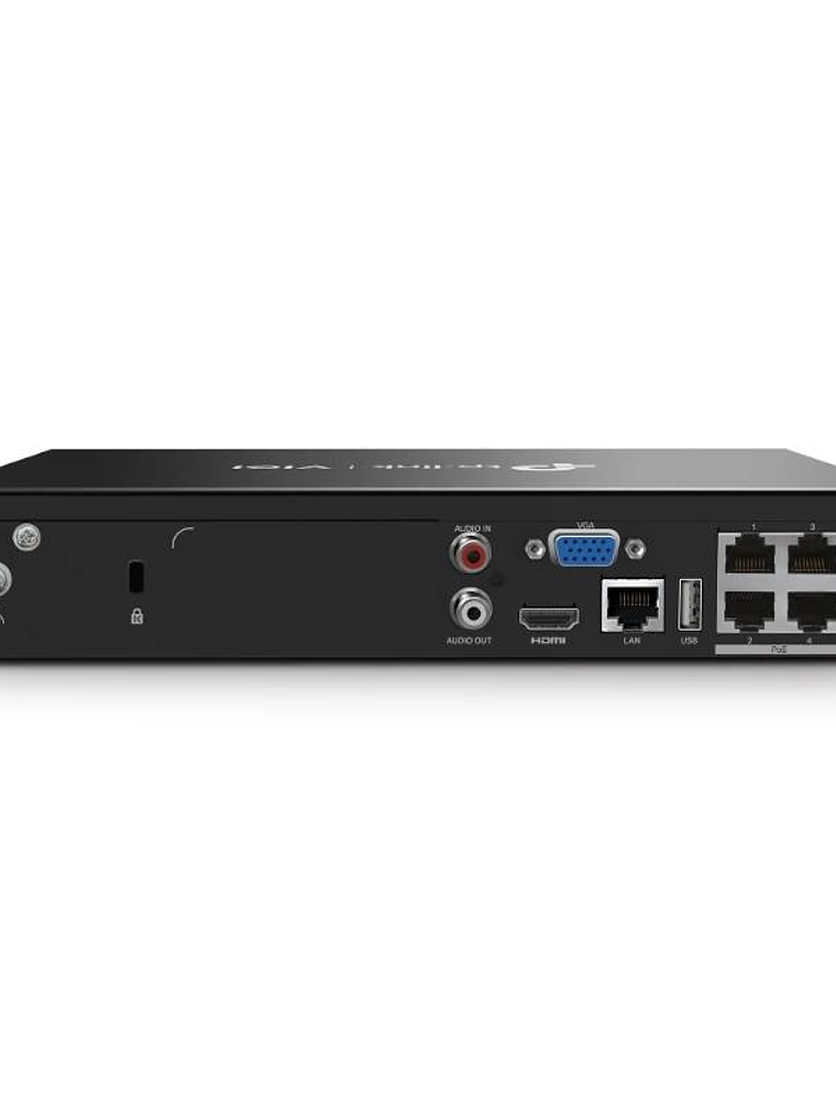 VIGI Grabador IP NVR1004H-4P-2TB Rack 01 HDD 04 C 4