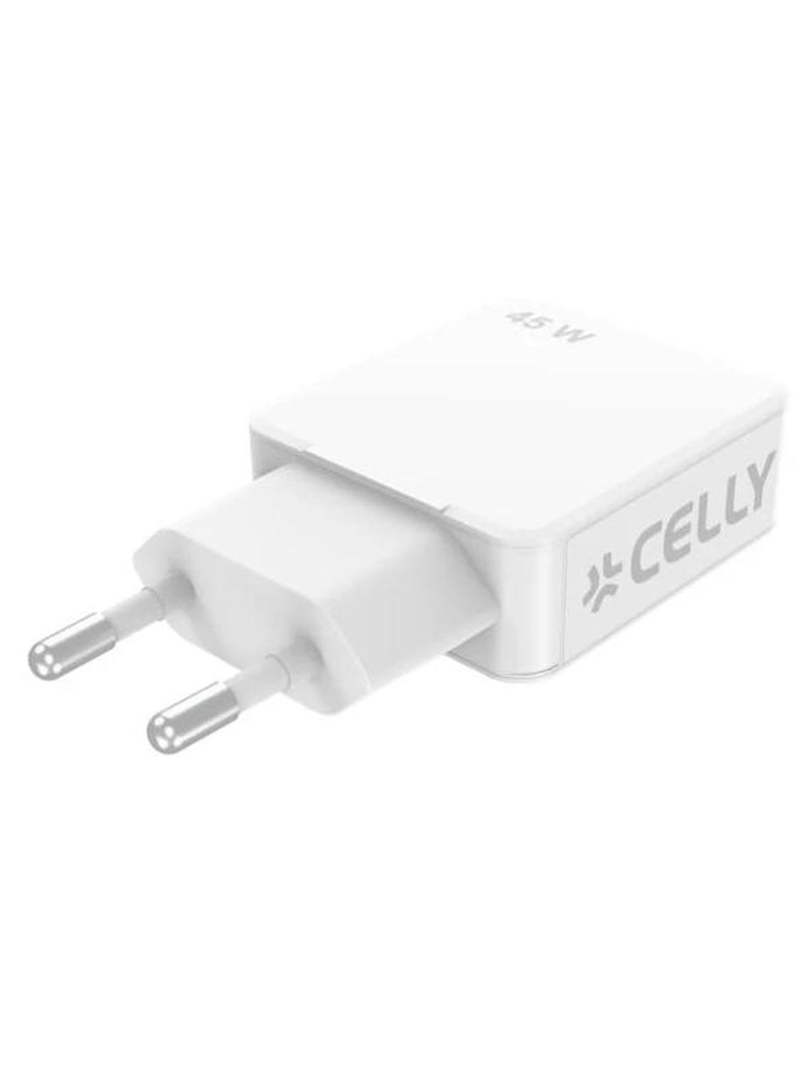 Celly Cargador  1 Usb-C 1 Usb- A 45w 2