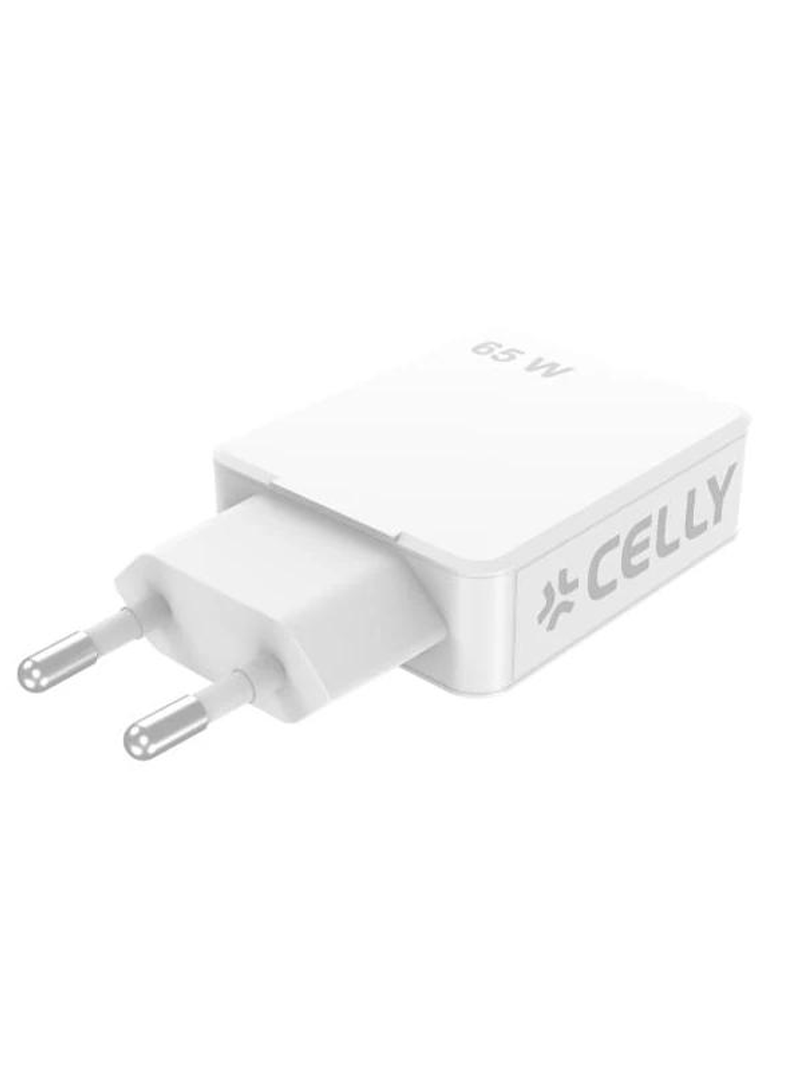 Celly Cargador  2 Usb-C 65w 2
