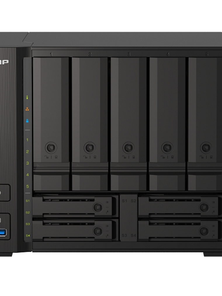 QNAP TS-h973AX-8G NAS 9XHDD-Bay 2x2.5GbE+1x10Gb 2