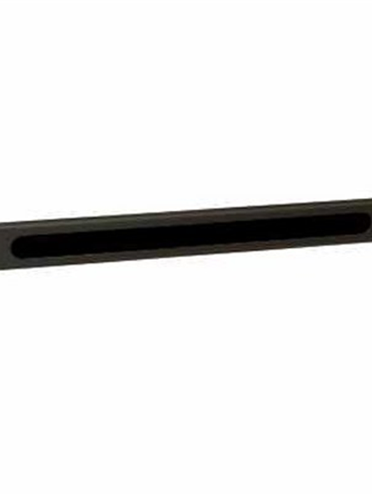 WP Guía Cable con cepillo 1U black  RAL 9005 1