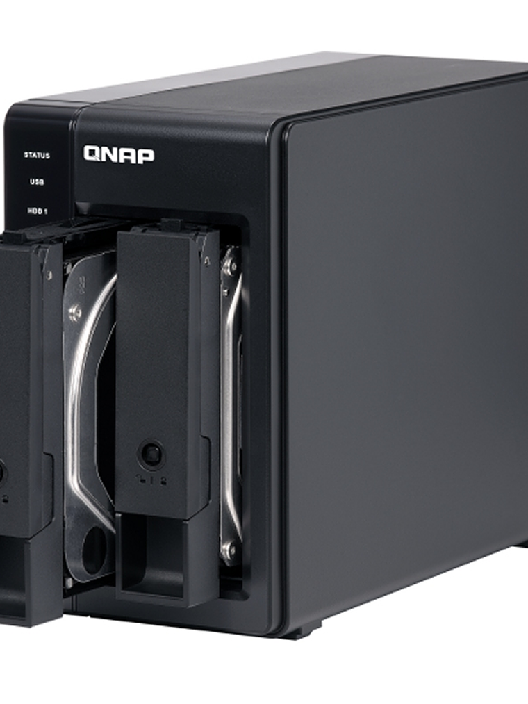 QNAP TR-002 Raid Expansion 2XHDD-Bay 1xUSB-C 3.2 3