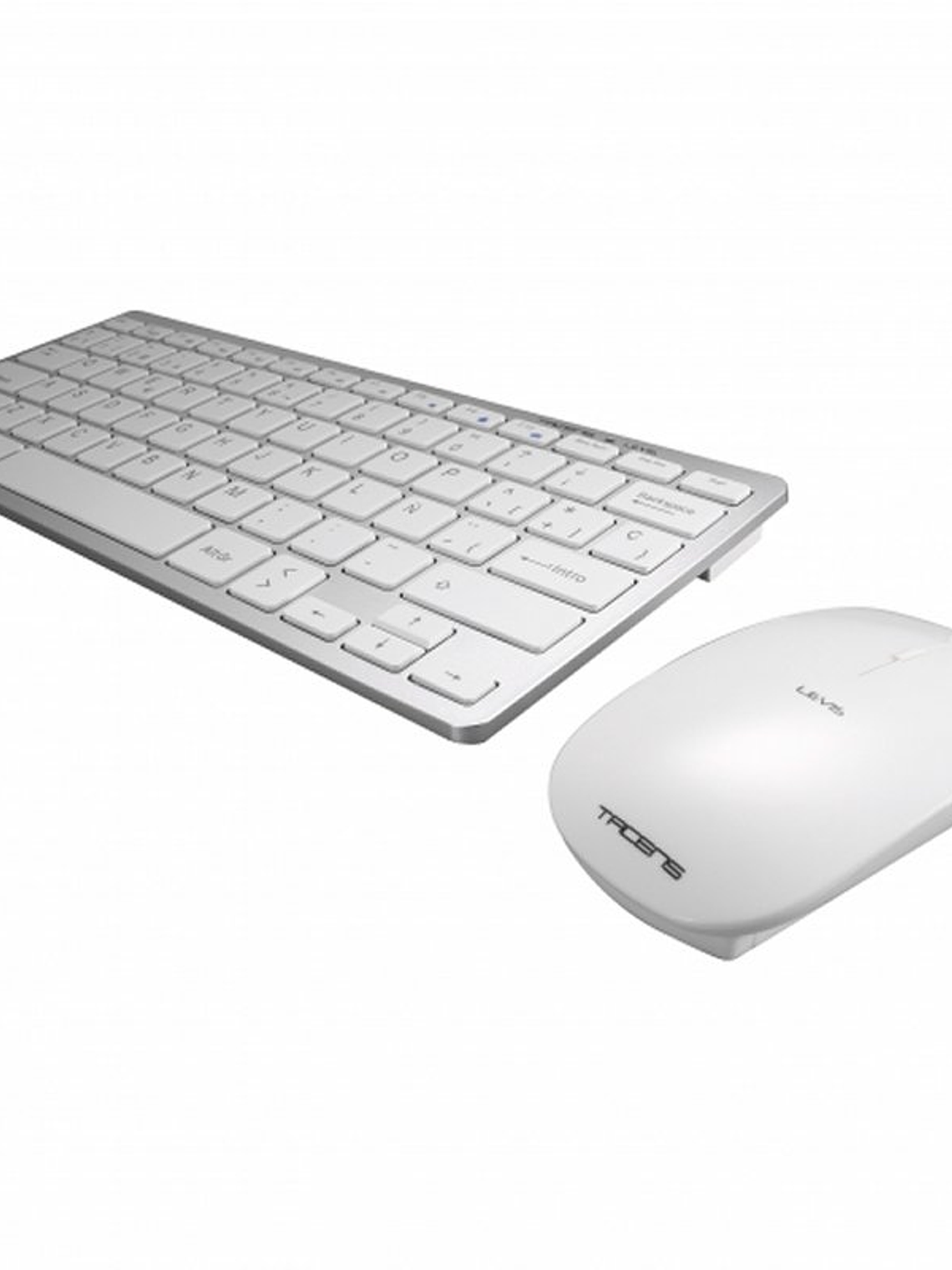 Tacens Levis Teclado+Ratón Inalámbrico Blanco Ultr 1