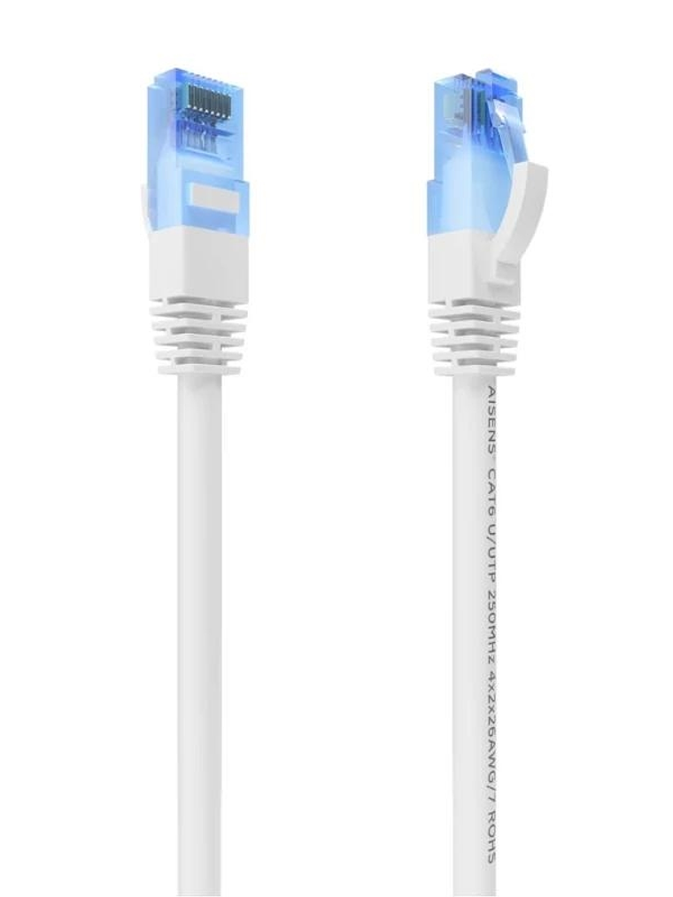Aisens Cable RJ45 CAT.6 UTP AWG26 CCA Blanco 10m 1