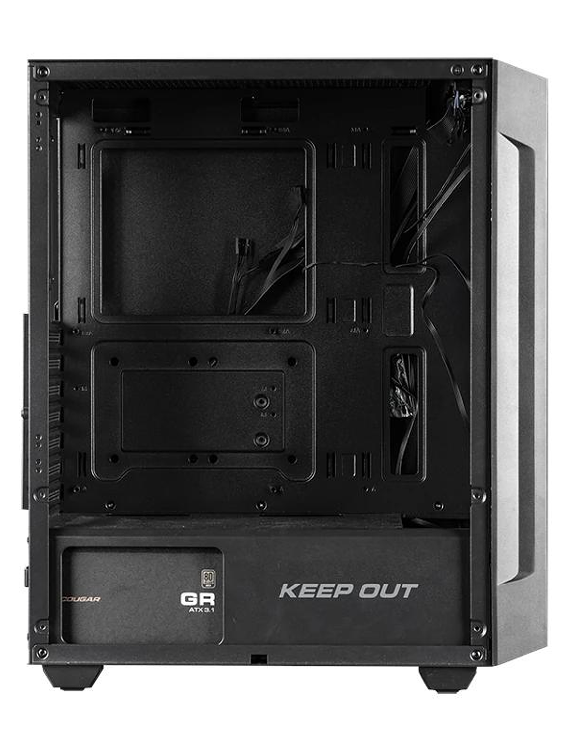 Keep Out Caja M-Atx KO XC-200 RGB USB3 Black Glass 2
