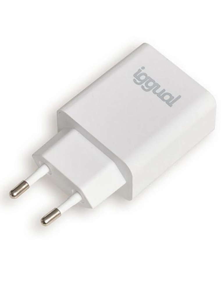 iggual Cargador rápido USB PD tipo C 20W 3