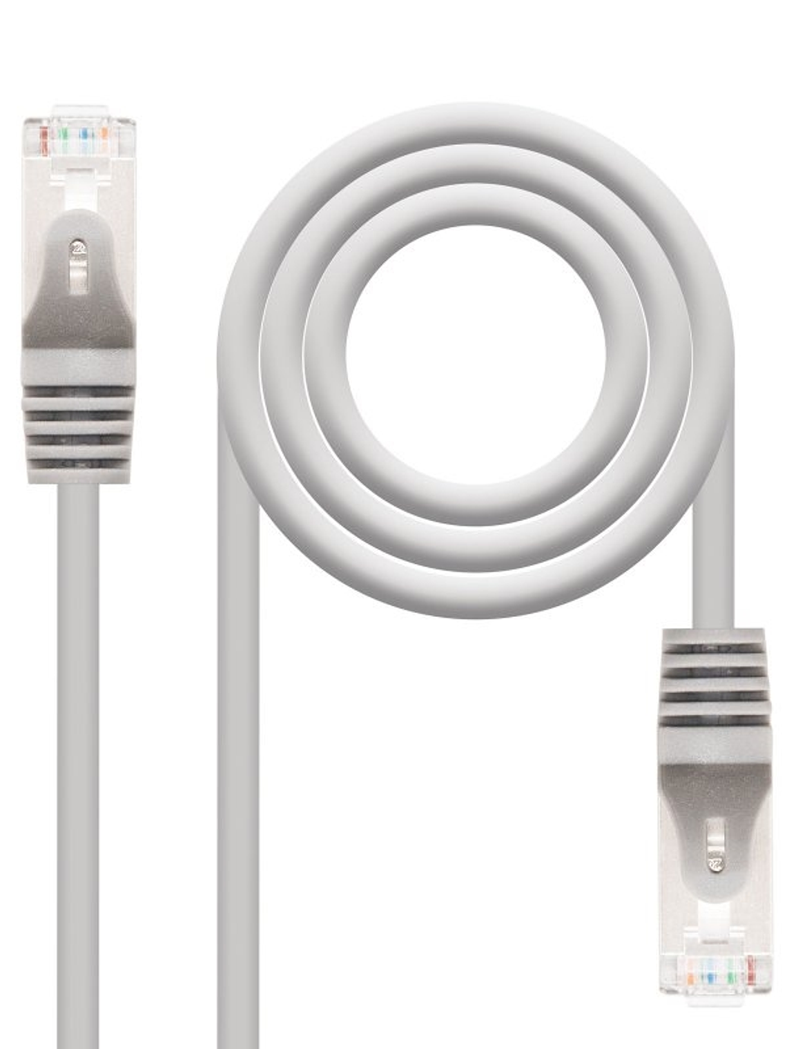 Nanocable Latiguillo Categoria 6 FTP 20 M Gris 1