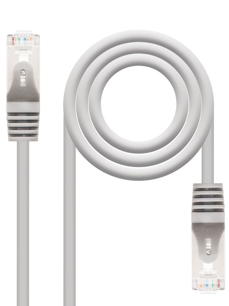 Nanocable Latiguillo Categoria 6 FTP 20 M Gris 1