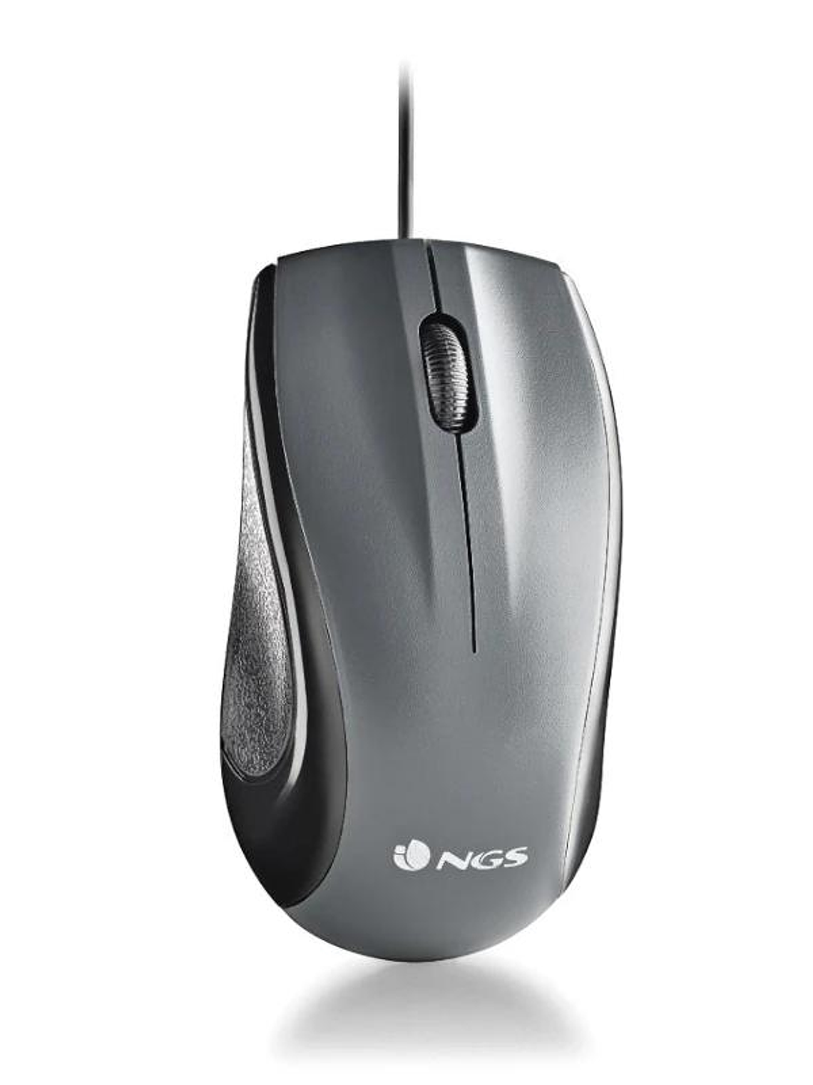 NGS Ratón Musk Láser Cable 1200 DPI 1