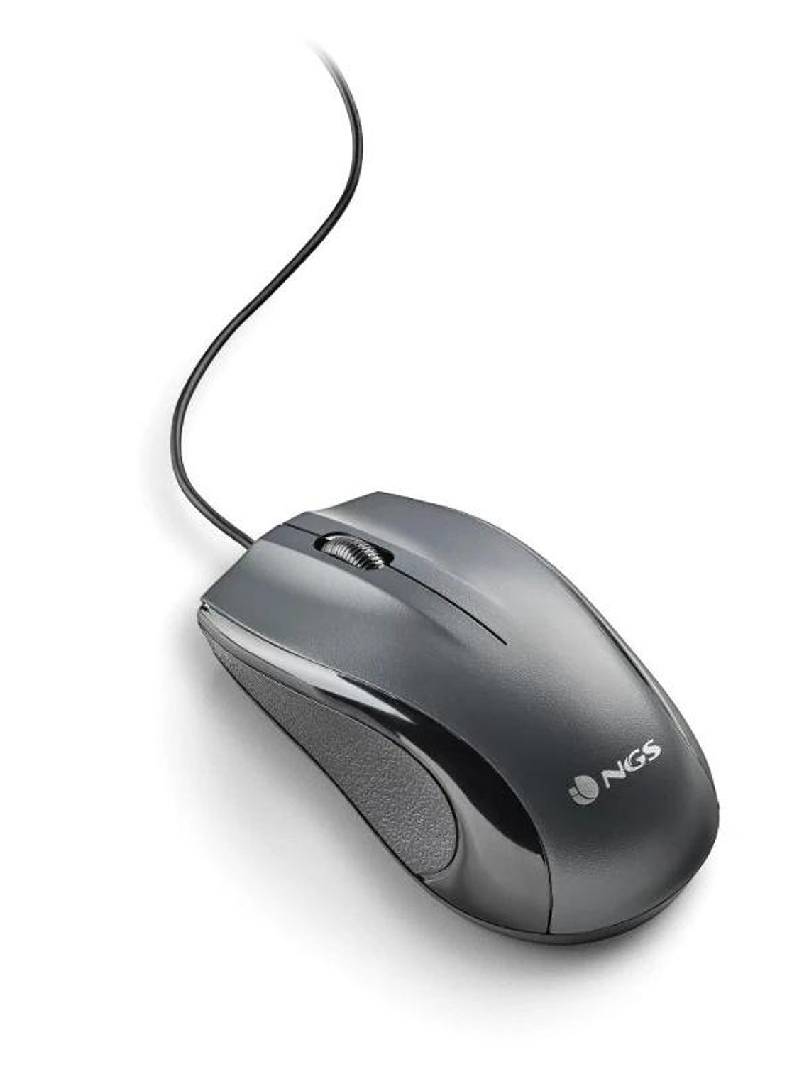 NGS Ratón Musk Láser Cable 1200 DPI 2