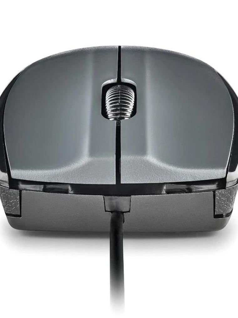 NGS Ratón Musk Láser Cable 1200 DPI 4