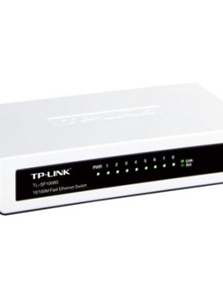 TP-LINK TL-SF1008D Switch 8x10/100Mbps Mini 1