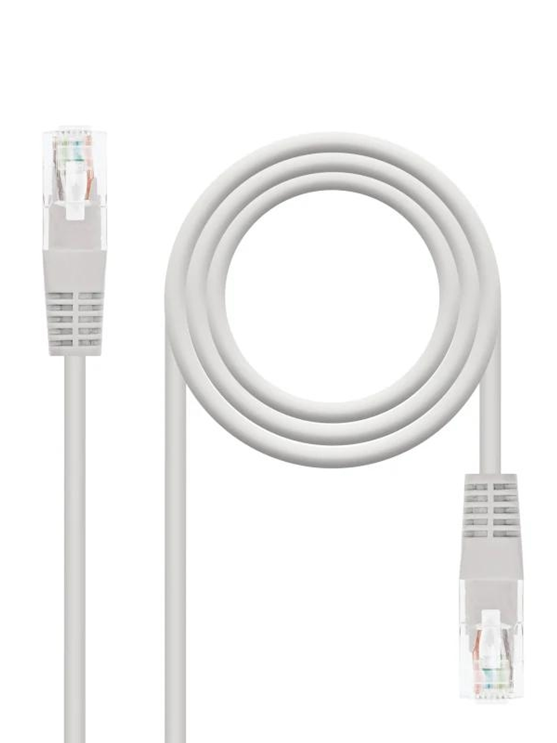 Nanocable Latiguillo Categoria 6 UTP 30 M Gris 1