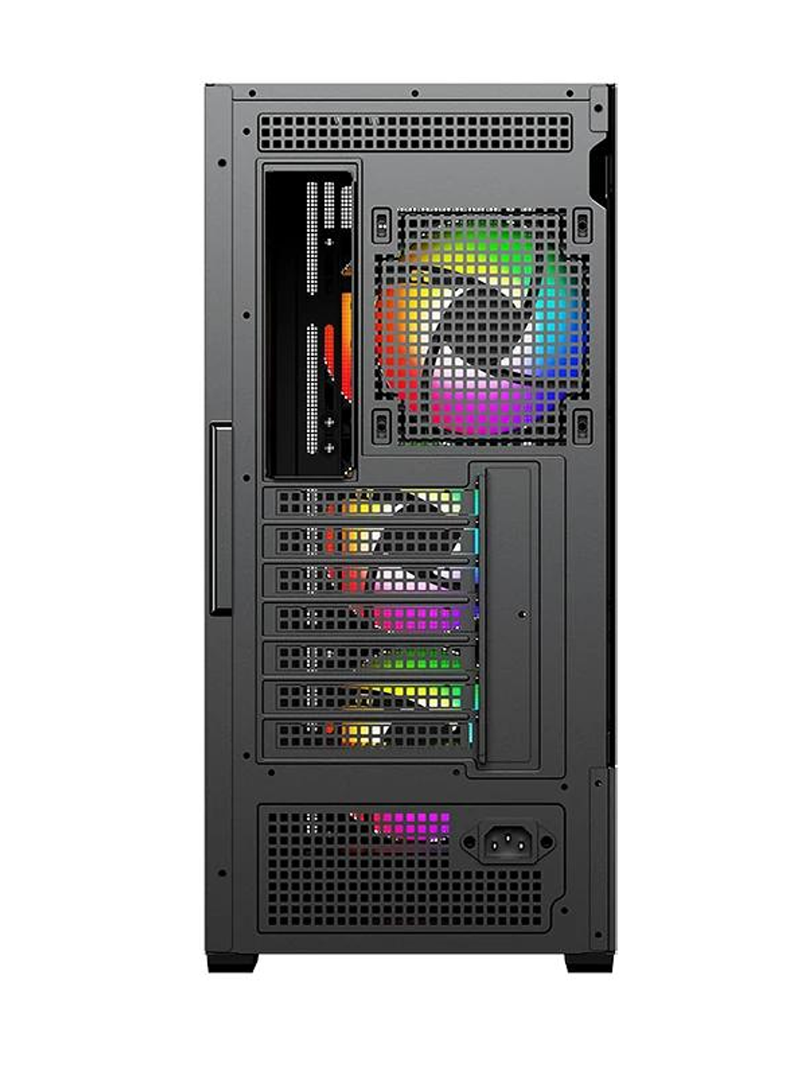 Keep Out Caja M-Atx KO XC-805 MESH ARGB USB3 Black 4