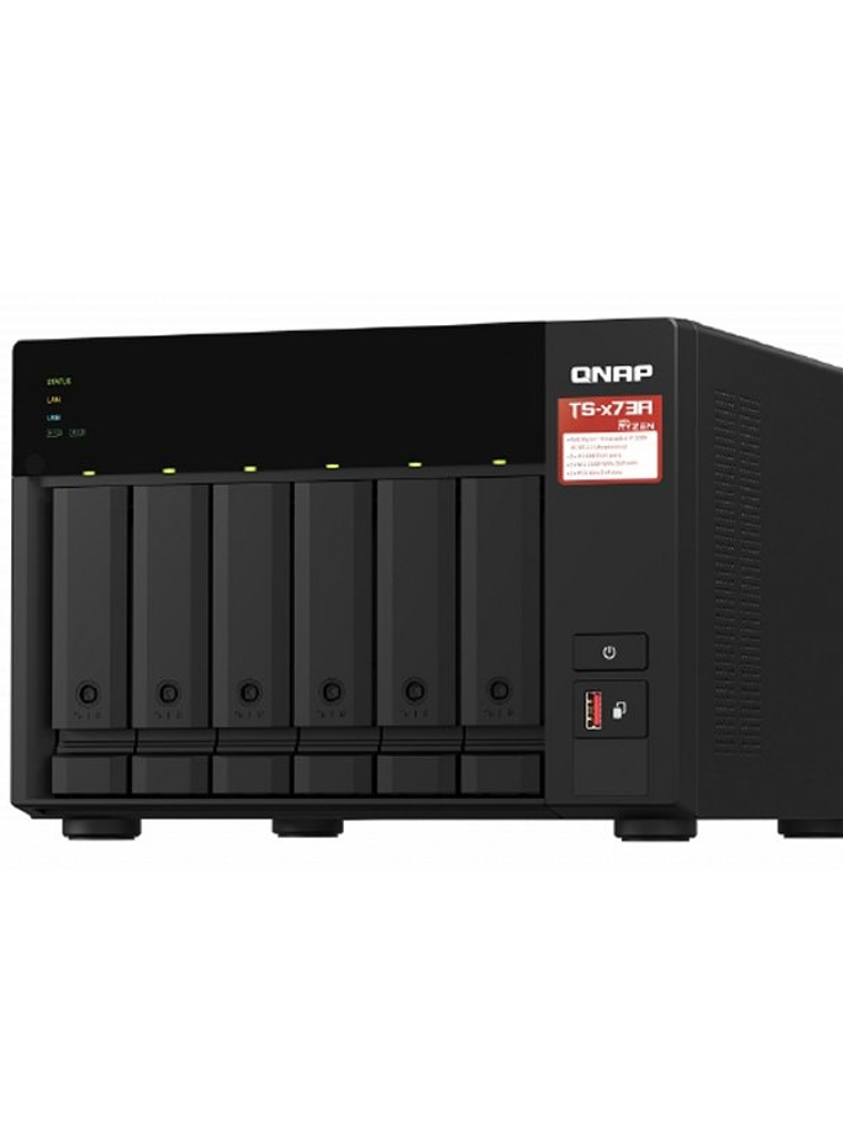 QNAP TS-673A-8G NAS 6XHDD-Bay 2x2.5GbE 3xUSB3.2 1