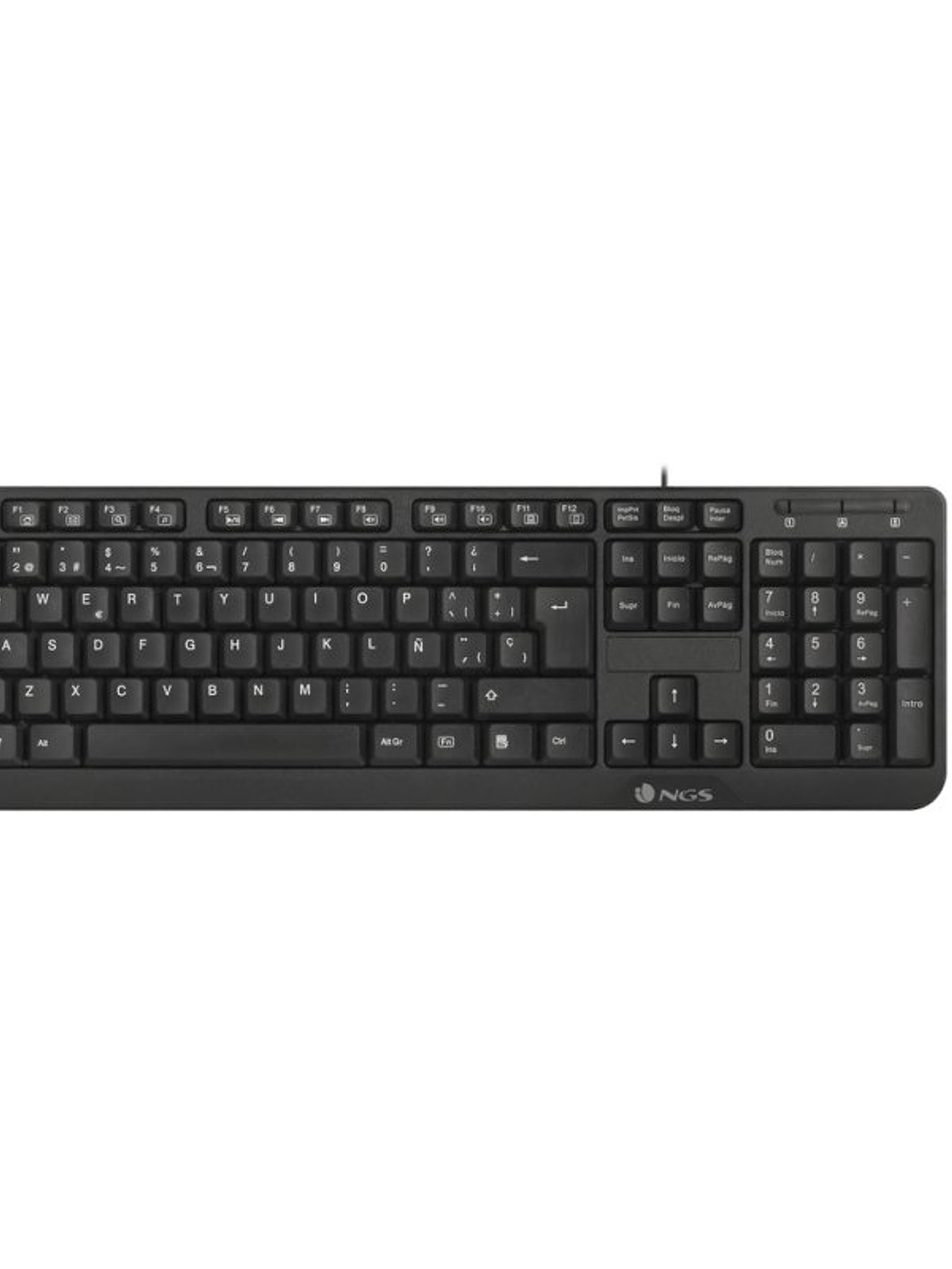 NGS Teclado Multimedia+Ratón COCOAKIT 1