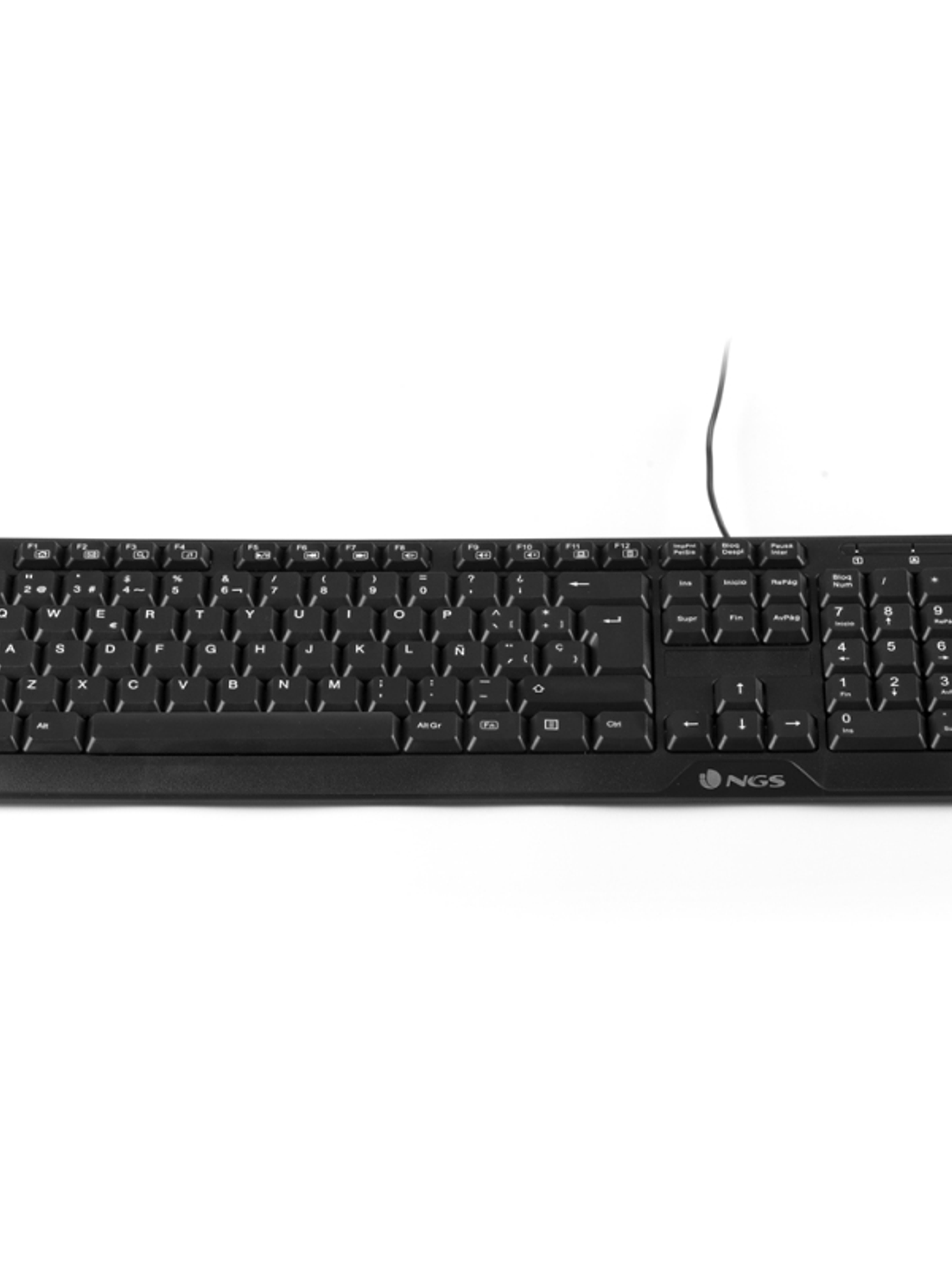 NGS Teclado Multimedia+Ratón COCOAKIT 2