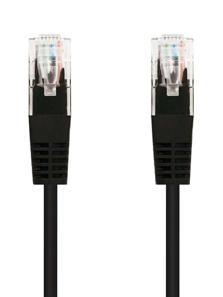 Nanocable Latiguillo Categoria 5E UTP 1 M Negro 2