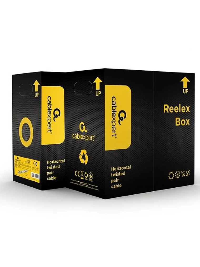 Gembird Cable Red Cat.6 U/UTP 305m  Gris 4