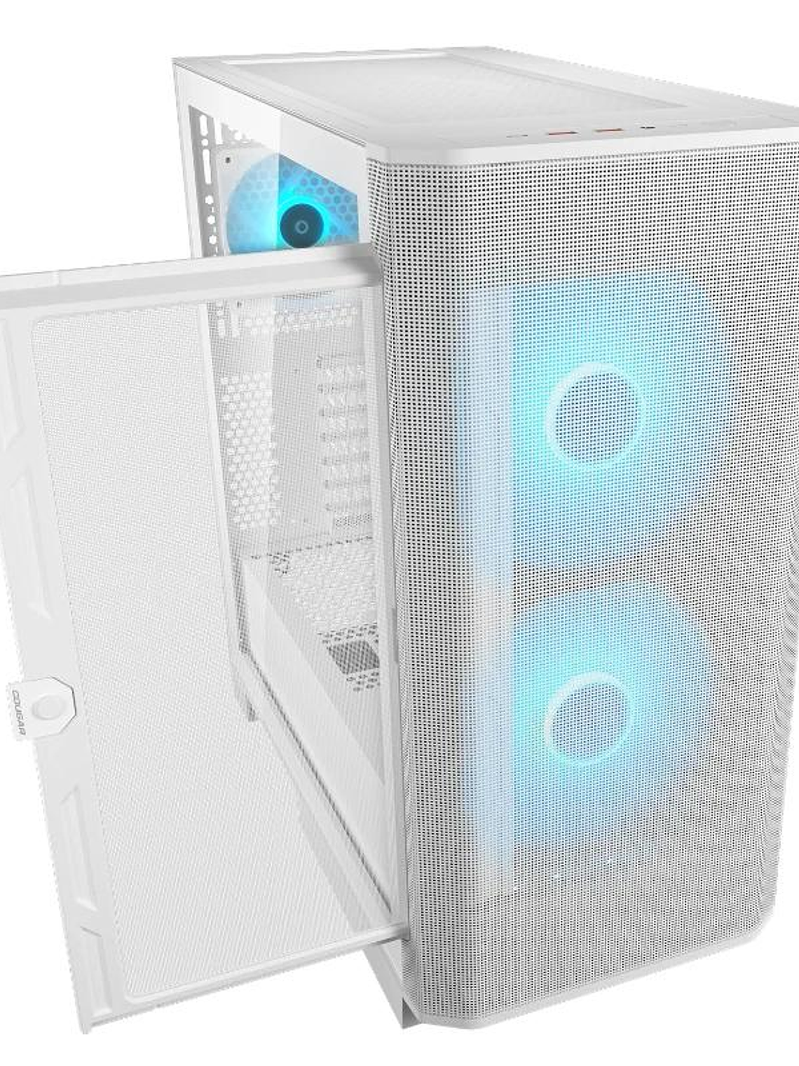 Cougar Caja Semitorre Airface Flo RGB White 3